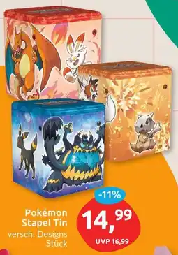 Budni Pokémon Stapel Tin Angebot