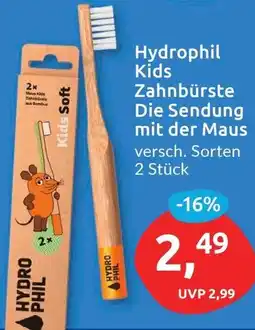 Budni Hydrophil Kids Zahnbürste Die Sendung mit der Maus Angebot