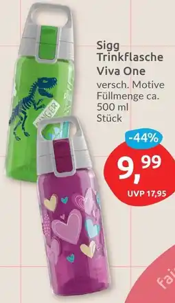 Budni Sigg Trinkflasche Viva One Angebot
