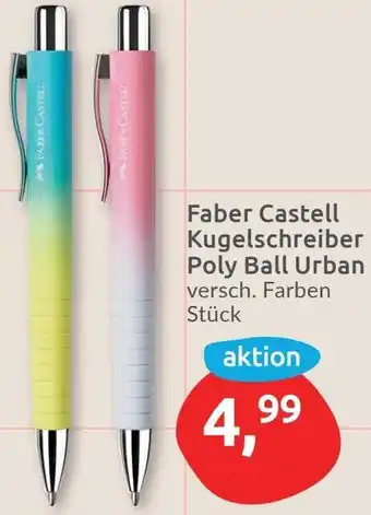Budni Faber Castell Kugelschreiber Poly Ball Urban Angebot