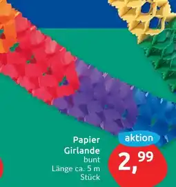 Budni Papier Girlande Angebot