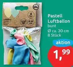 Budni Pastell Luftballon Angebot