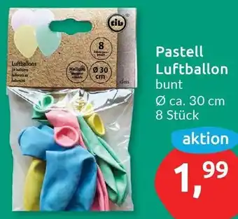 Budni Pastell Luftballon Angebot