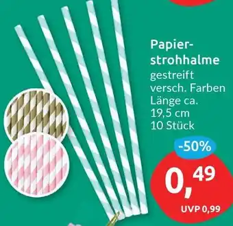 Budni Papierstrohhalme Angebot