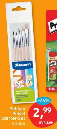 Budni Pelikan Pinsel Starter-Set Angebot