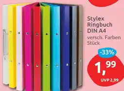 Budni Stylex Ringbuch DIN A4 Angebot