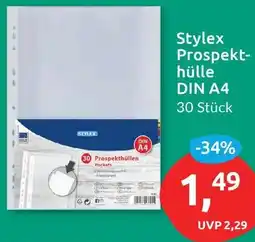 Budni Stylex Prospekthülle DIN A4 Angebot