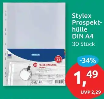 Budni Stylex Prospekthülle DIN A4 Angebot