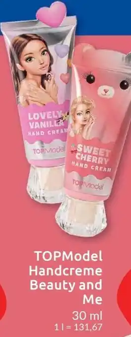 Budni TOPModel Handcreme Beauty and Me Angebot