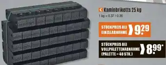 V Baumarkt Kaminbriketts Angebot