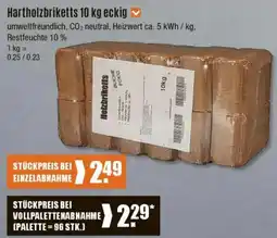 V Baumarkt Hartholzbriketts eckig Angebot