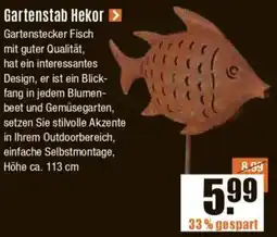 V Baumarkt Gartenstab Hekor Angebot