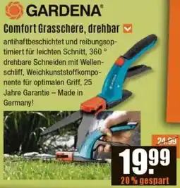 V Baumarkt GARDENA Comfort Grasschere, drehbar Angebot