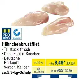 METRO Hähnchenbrustfilet Angebot