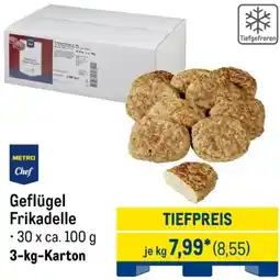 METRO METRO Chef Geflügel Frikadelle Angebot