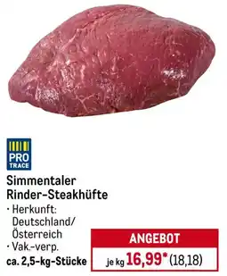 METRO Simmentaler Rinder-Steakhüfte Angebot