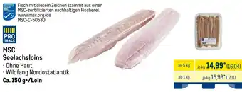 METRO MSC Seelachsloins Angebot