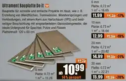 V Baumarkt Ultrament Bauplatte Do it Angebot
