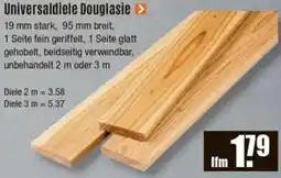 V Baumarkt Universaldiele Douglasie Angebot