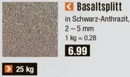 V Baumarkt Basaltsplitt Angebot