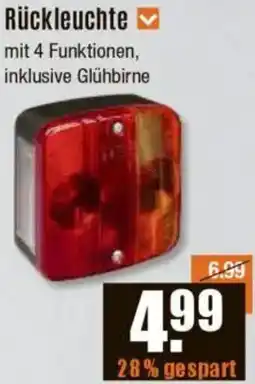 V Baumarkt Rückleuchte Angebot