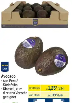 METRO METRO Chef Avocado Angebot