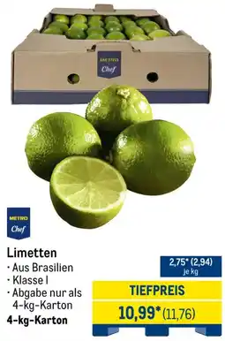 METRO METRO Chef Limetten Angebot