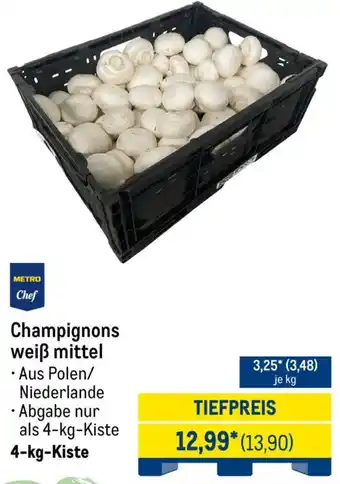 METRO METRO Chef Champignons weiß mittel Angebot