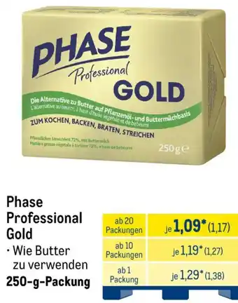 METRO Phase Professional Gold Angebot