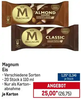 METRO Magnum Eis Angebot