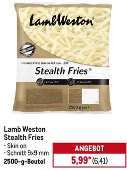 METRO Lamb Weston Stealth Fries Angebot
