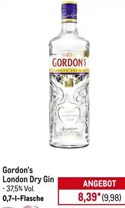 METRO Gordon's London Dry Gin Angebot