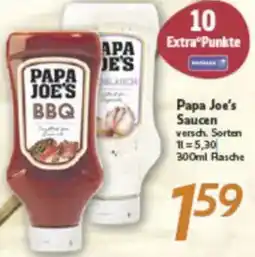 inkoop Papa Joe's Saucen Angebot