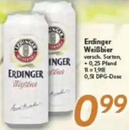 inkoop Erdinger Weißbier Angebot