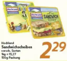 inkoop Hochland Sandwichscheiben Angebot