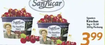 inkoop SanLucar Spanien Kirschen Angebot