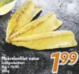 inkoop Makrelenfilet natur Angebot