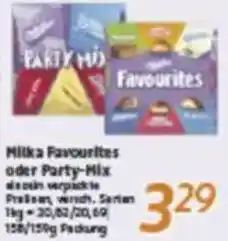 inkoop Milka Favourites oder Party Mix Angebot