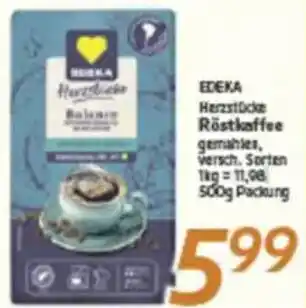 inkoop EDEKA Herzstücke Röstkaffee Angebot