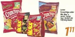 inkoop Lorenz Crunchips oder Nic Nac's Angebot