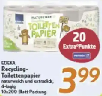 inkoop EDEKA Recycling Toilettenpapier Angebot
