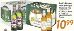 inkoop Beck's Pilsener oder Bitburger Premium-Pils Angebot