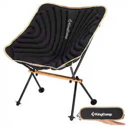 Netto Marken-Discount KINGCAMP Alu Klappstuhl Larch Ultralight Camping Strand Stuhl Faltbar Leicht Angebot