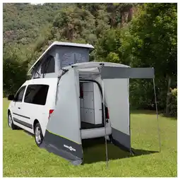 Netto Marken-Discount BRUNNER Heckzelt Pilote Caddy Mini Camper Bus Vor Zelt SUV Heck Klappe Camping Angebot