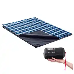 Netto Marken-Discount HIGH PEAK Campingdecke Cozy Picknickdecke Reisedecke Strand Decke Picknick 180cm Angebot