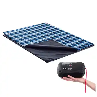 Netto Marken-Discount HIGH PEAK Campingdecke Cozy Picknickdecke Reisedecke Strand Decke Picknick 180cm Angebot