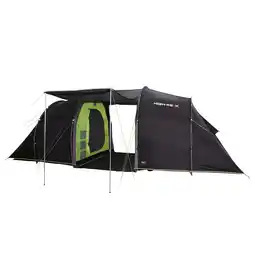 Netto Marken-Discount HIGH PEAK Tunnelzelt Tauris 6 Personen Camping Gruppen Zelt Familienzelt Vorraum Angebot