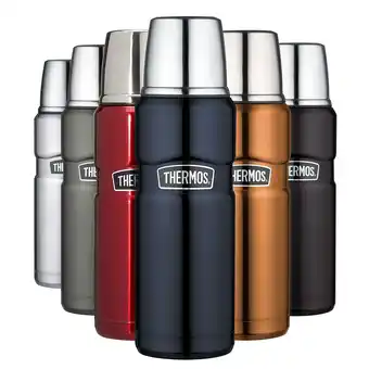 Netto Marken-Discount THERMOS Kanne King Isolierflasche 0,47L Flasche Isolierkanne Tee Drehverschluss Farbe: Cranberry Angebot