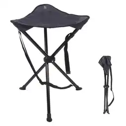 Netto Marken-Discount BO-CAMP Dreibein Hocker XL - Hoch Falthocker Camping 3-Bein Angeln Stahl 100 kg Angebot