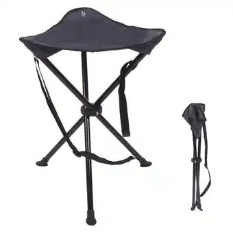 Netto Marken-Discount BO-CAMP Dreibein Hocker XL - Hoch Falthocker Camping 3-Bein Angeln Stahl 100 kg Angebot